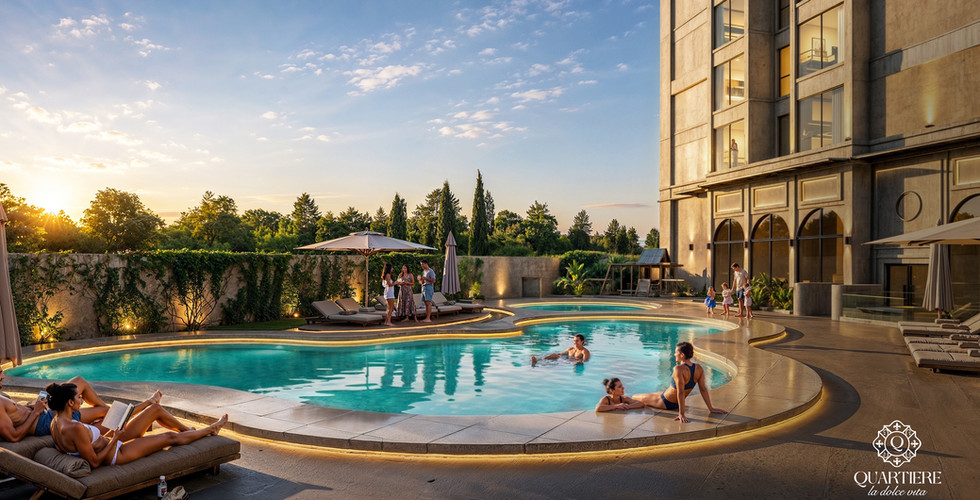 Quartiere piscina