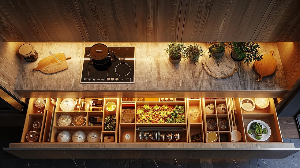 Smart Storage Solutions for Festive Feasts in Modular Kitchen