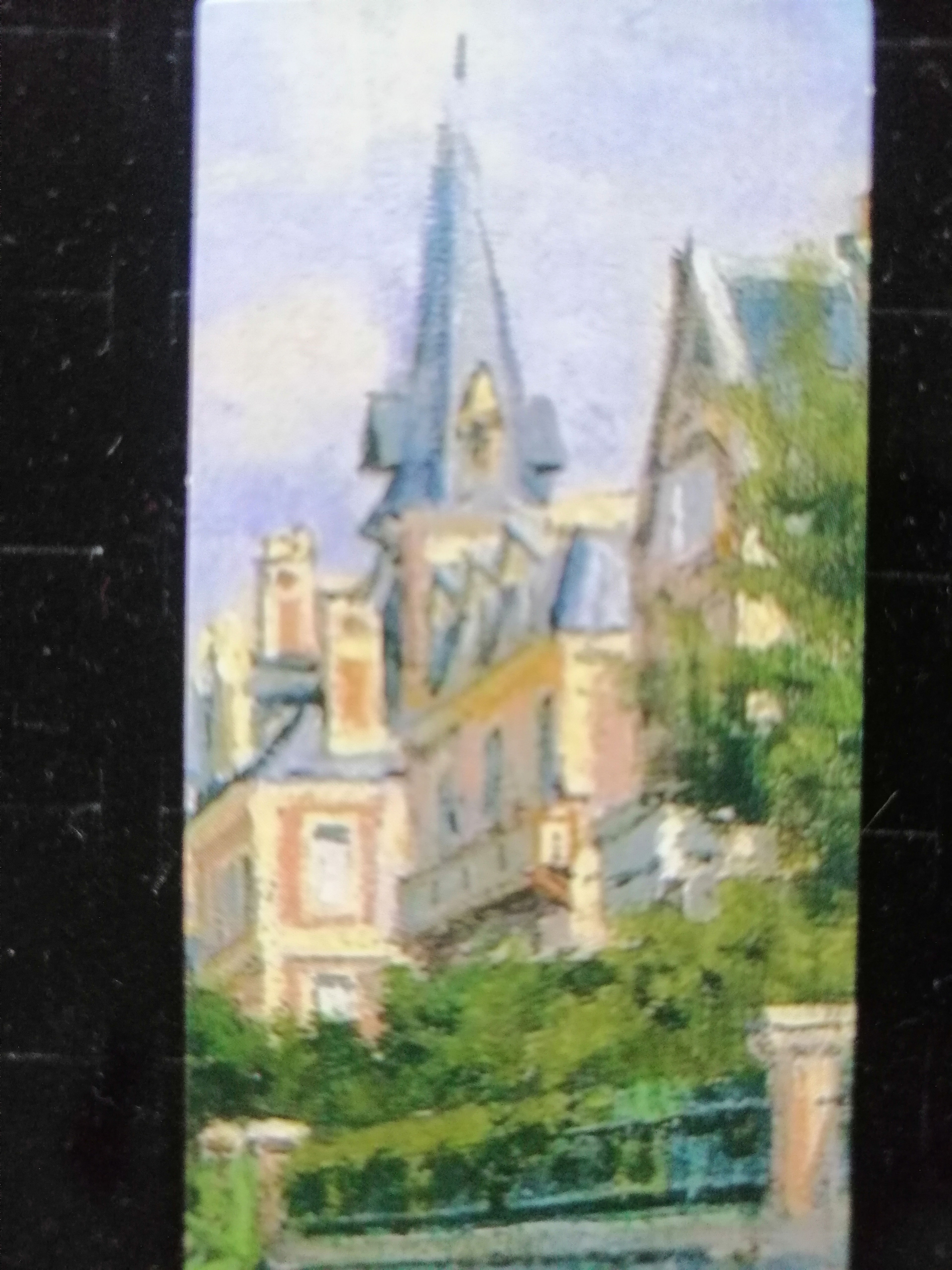Bookmark Monet 1870 Truville Floating Bridge