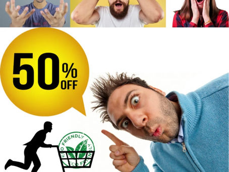 É mesmo verdade no dia 1 de abril todos os produtos vão estar a pelo menos 50% Desconto