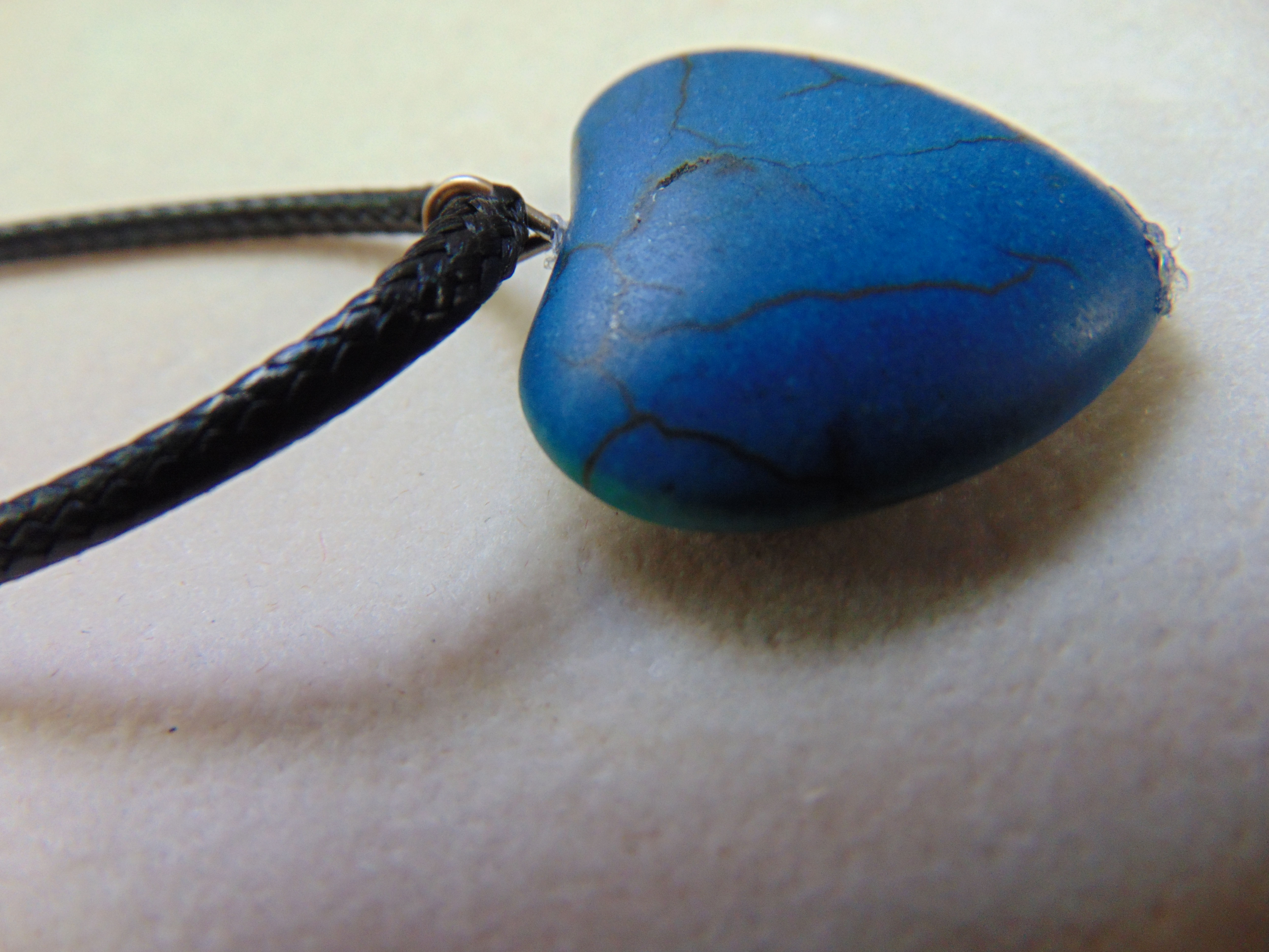 Coração em forma de amor - Colar + Berloque Coração Oceano