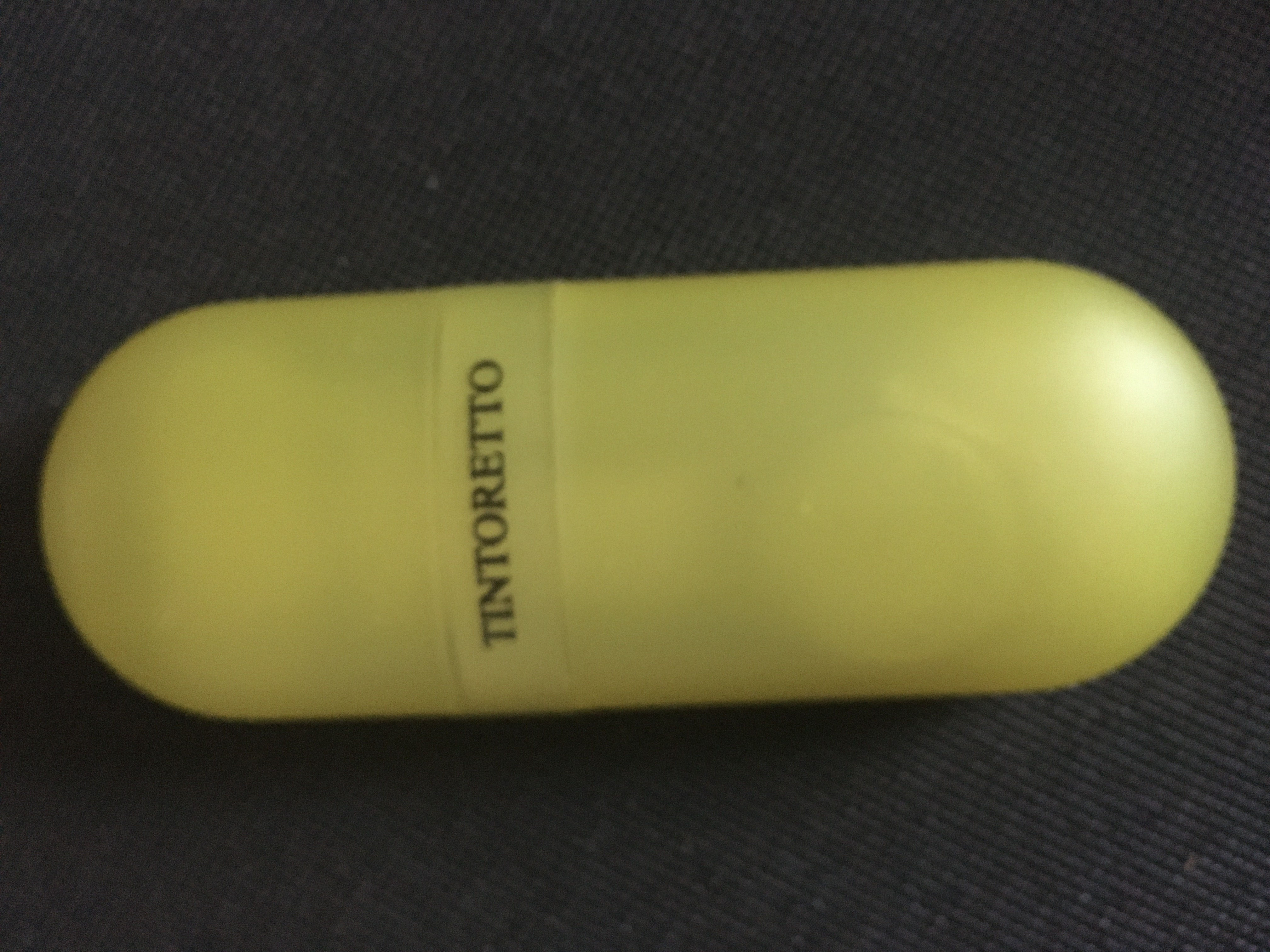 Tintoretto Watch Collection Capsule - Yellow Design White/Transparent Case