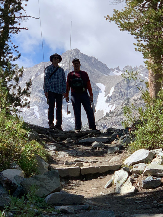 Andy W and Rene C at Rock Creek