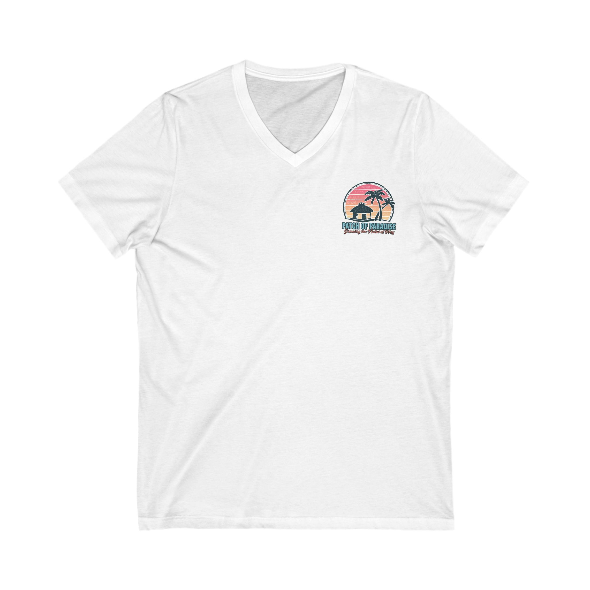 Island Strong -Unisex Jersey Short Sleeve V-Neck Tee