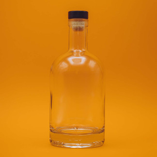 700ml glass gin bottles