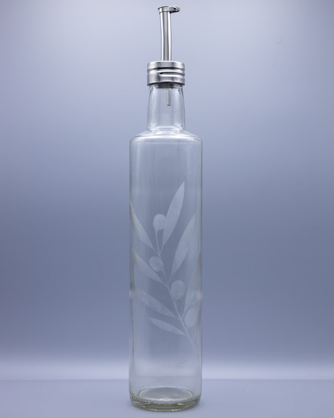 500ml etched oil bottle