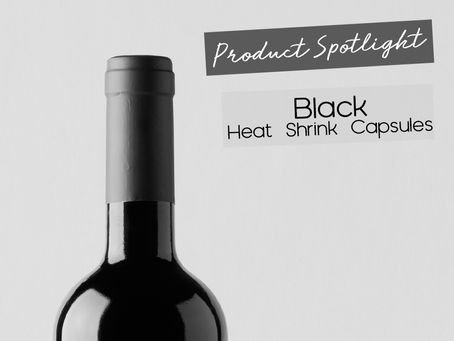 Product Spotlight: Black Heat Shrink Capsules