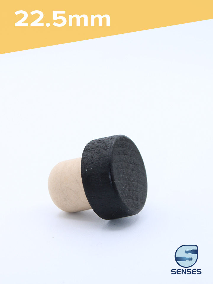 Thumbnail: 22.5mm Synthetic Cork black top