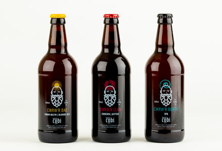 bragdy cybi beer bottles