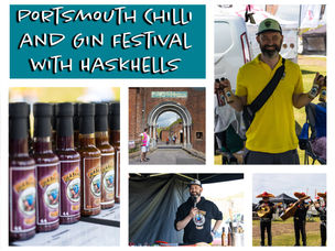 Portsmouth Chilli and Gin Festival with HaskHells Hot Sauce