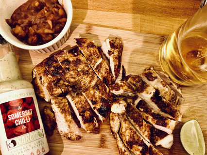 chicken using somerset chilli co sauce