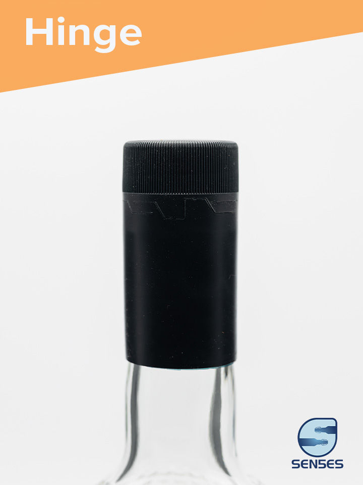 30mm Novatwist Hinge Cap on bottle