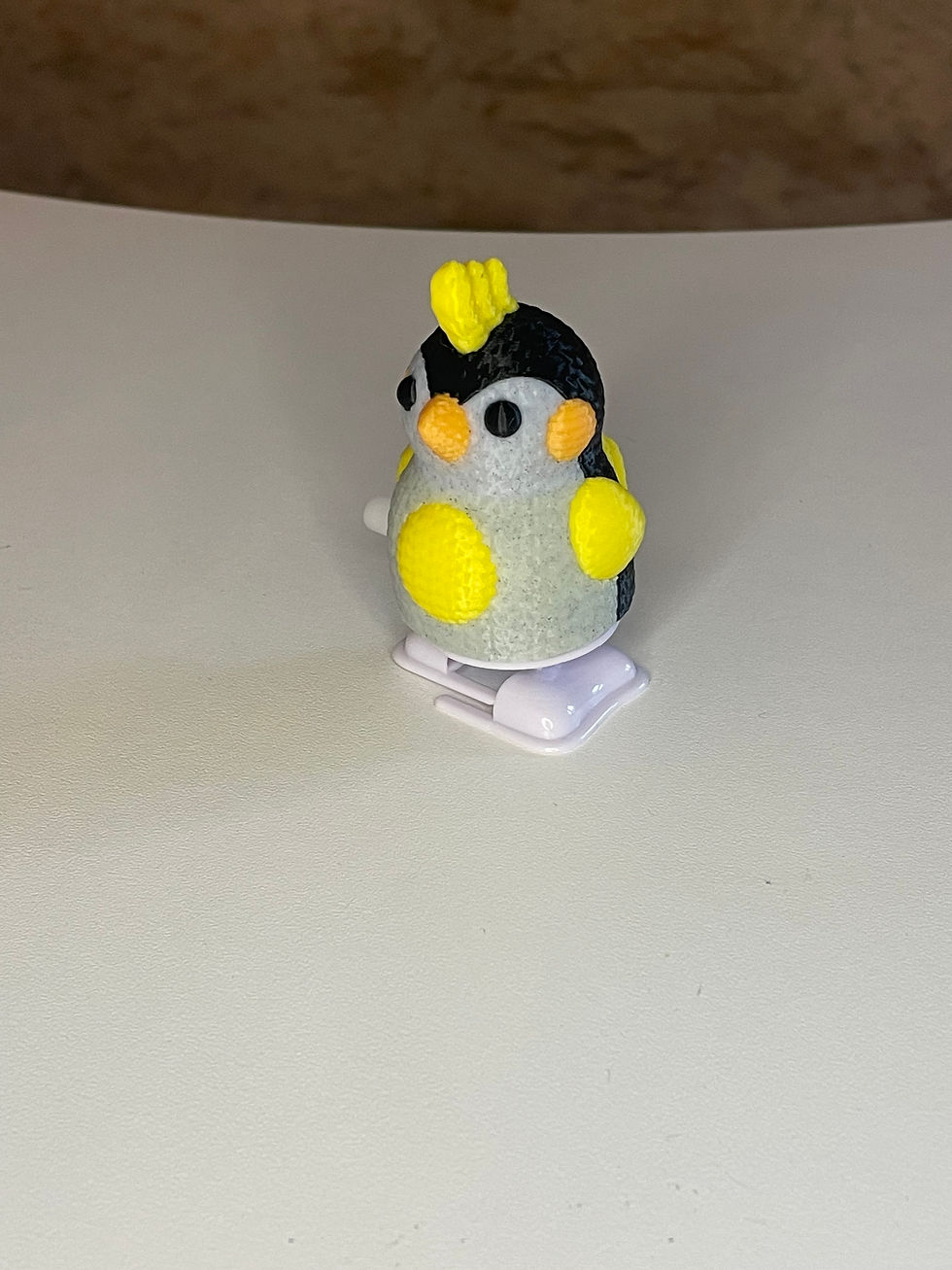 Jouet au crochet cockatie