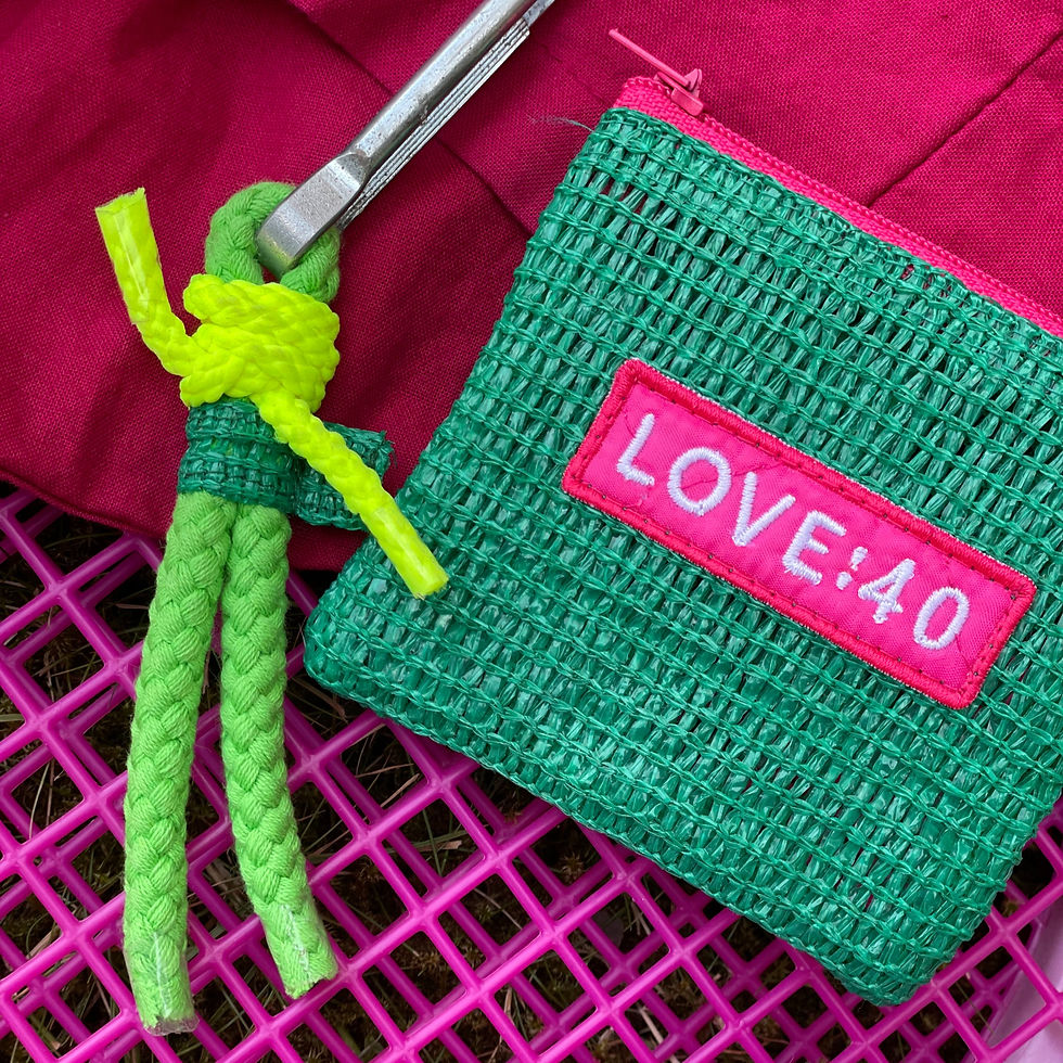 Miniaturbild: Recycling, Tasche, LOVE:40, Tennis