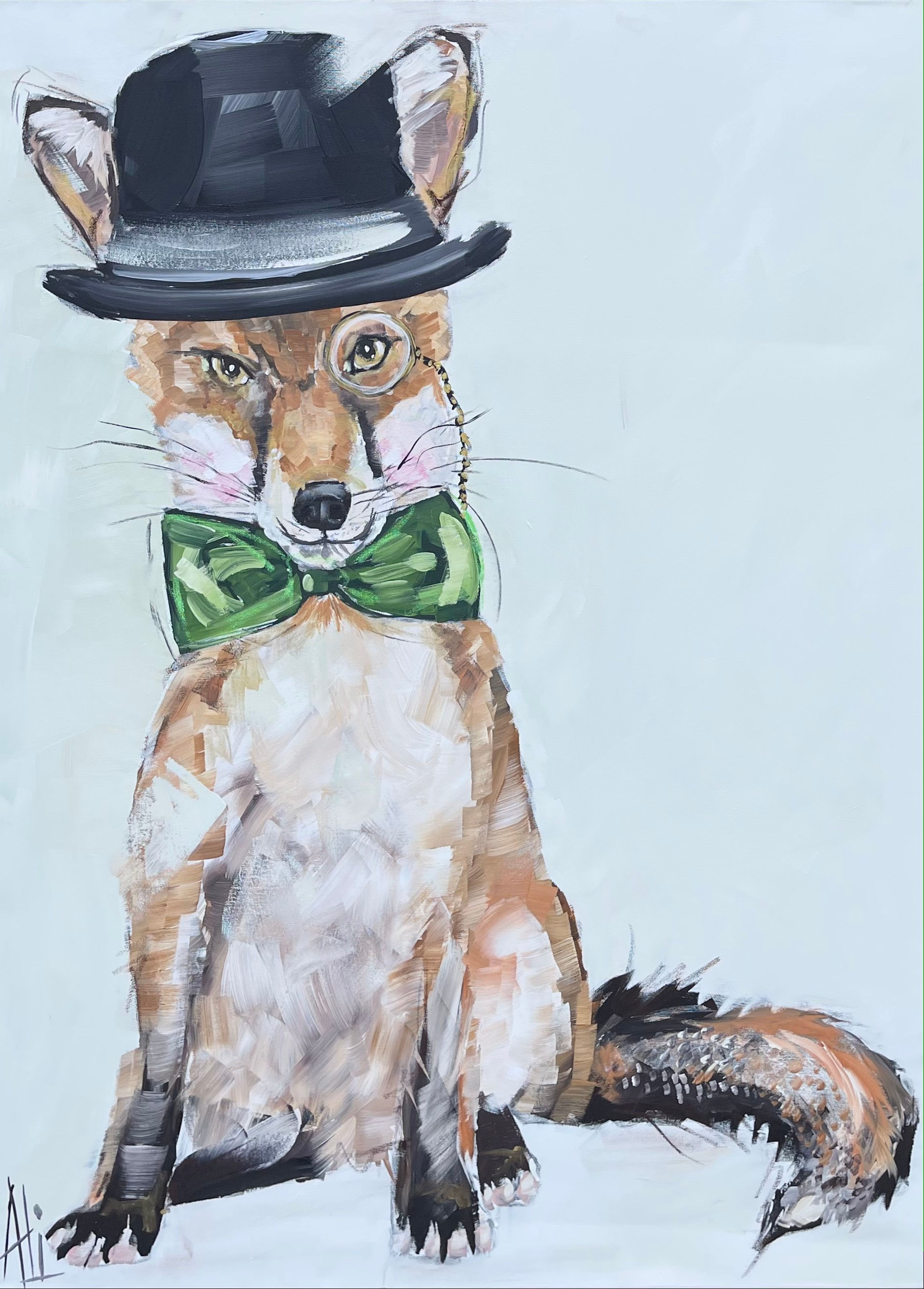 "Gentleman's Club" | 48 x 36 | Canvas