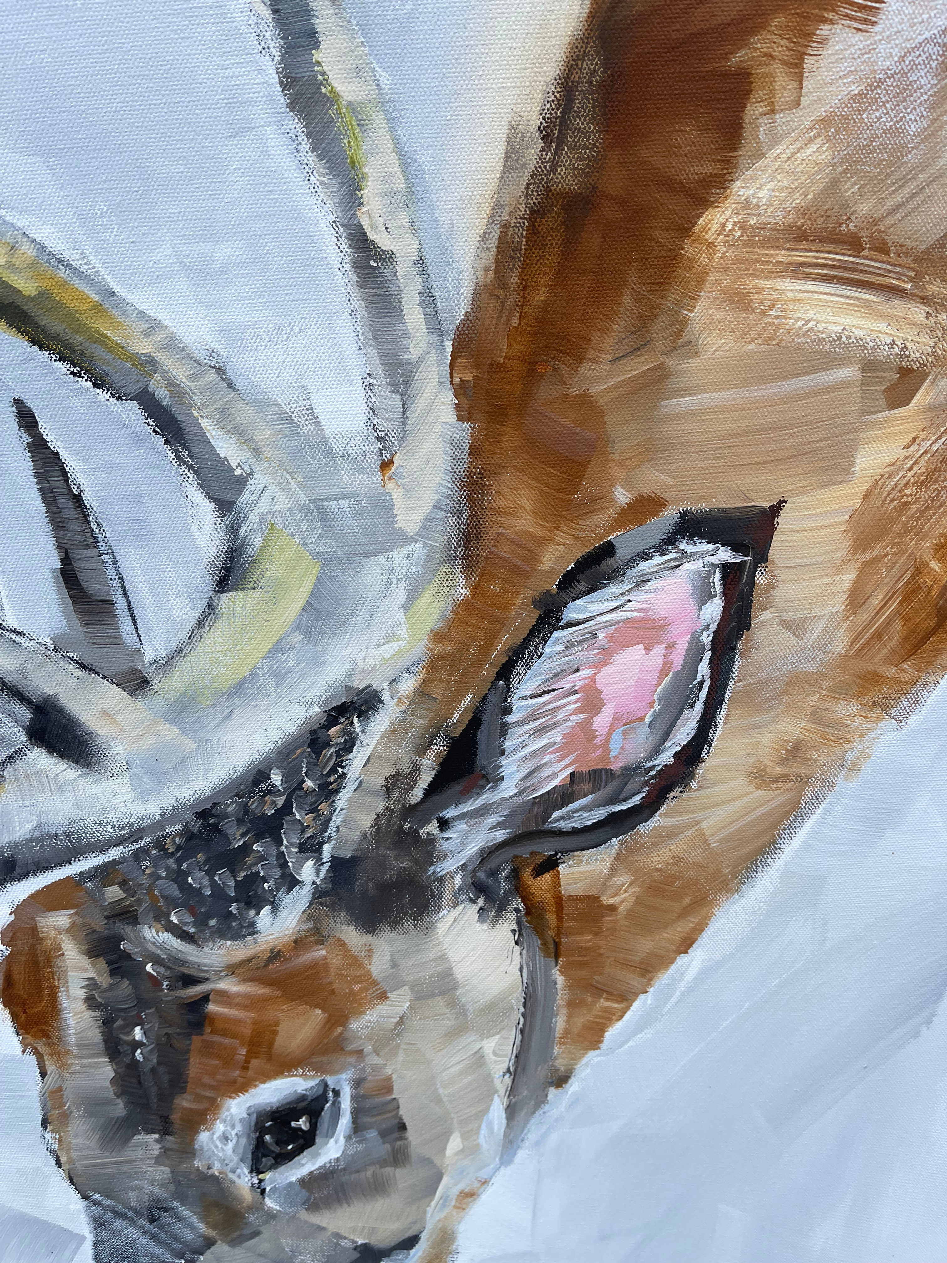 "Deertini" | 40 x 30 | Canvas