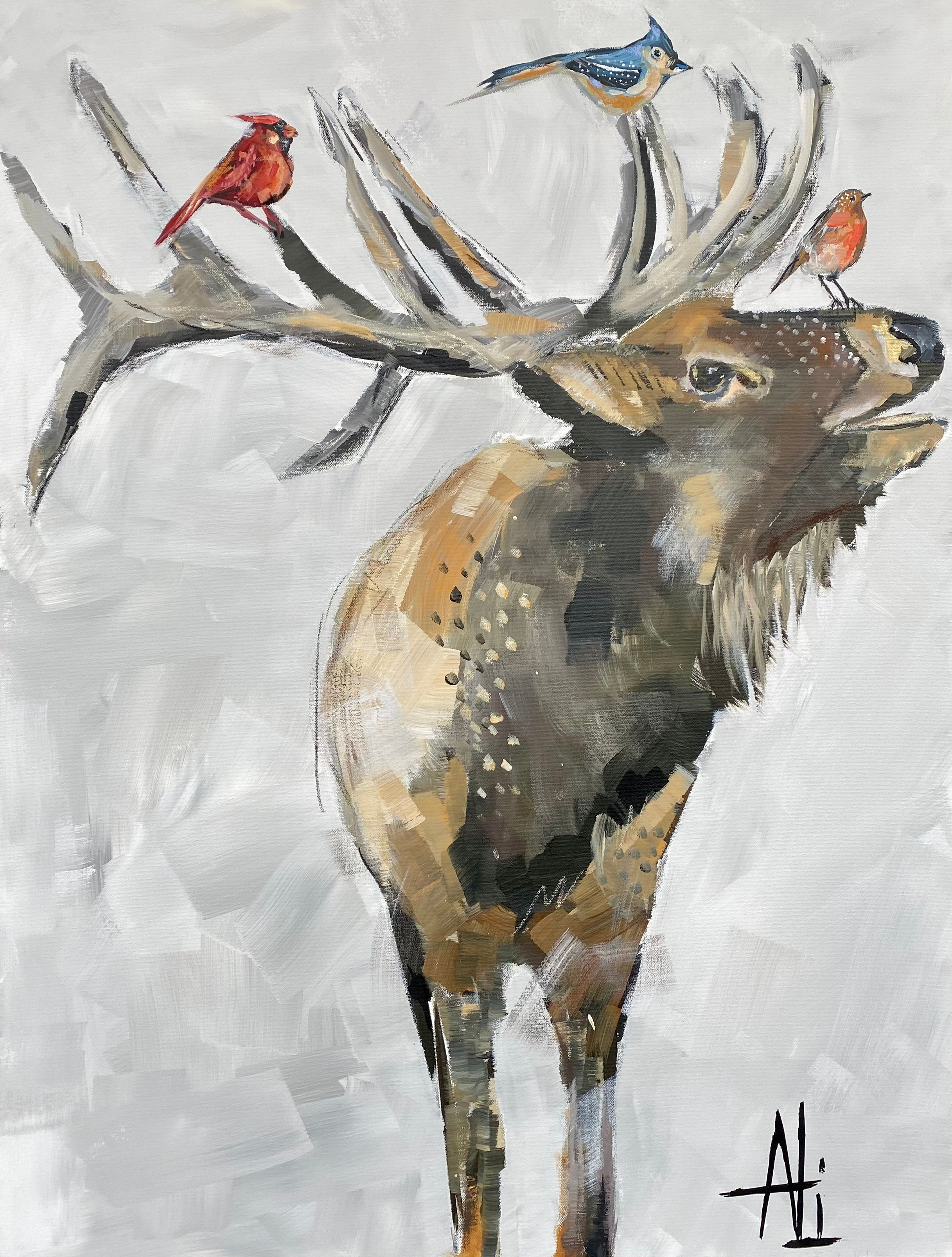 "Team Work" | 40 x 30 | Canvas