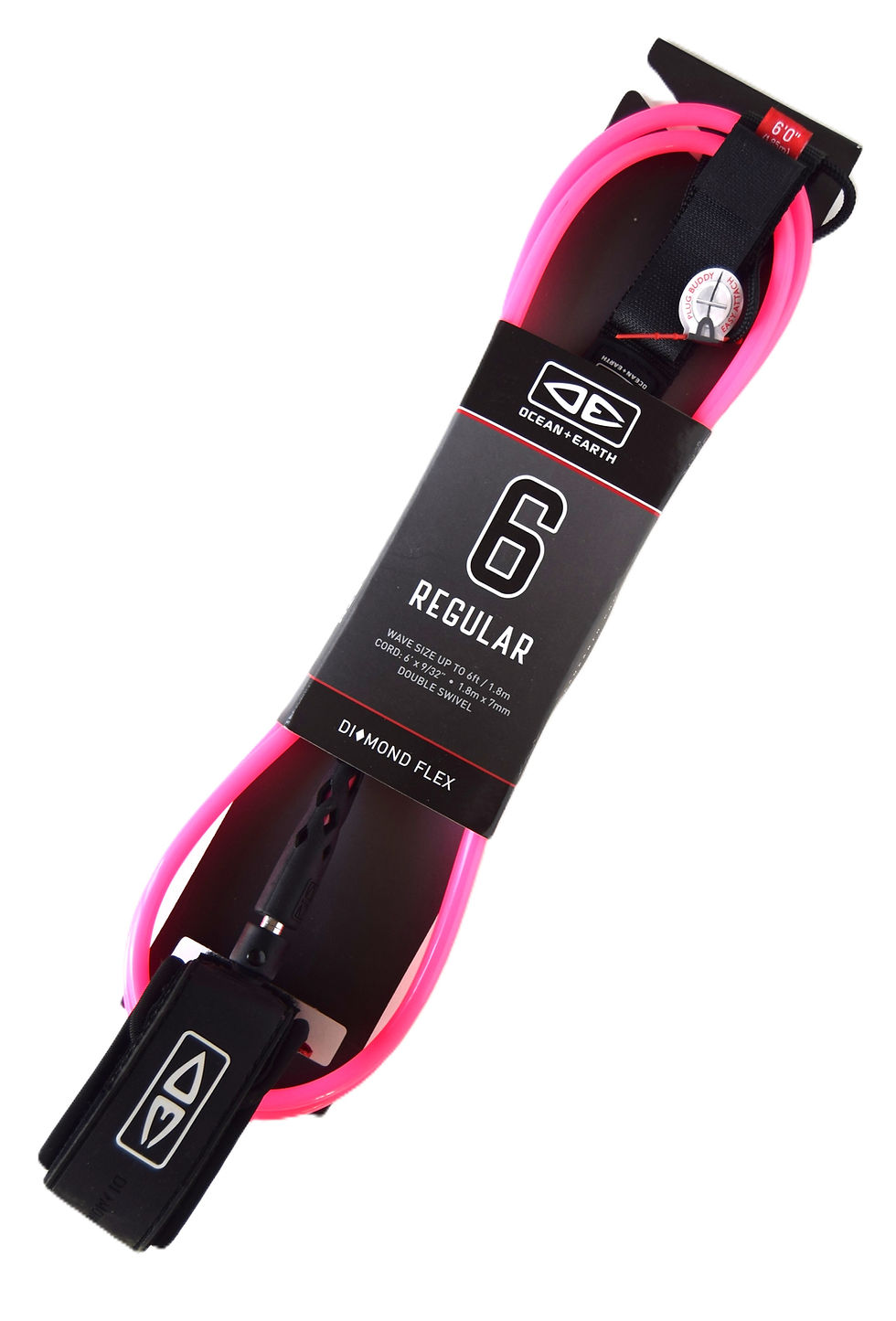 Thumbnail: Leash 6 Pieds Ocean and Earth Diamond Flex Regular