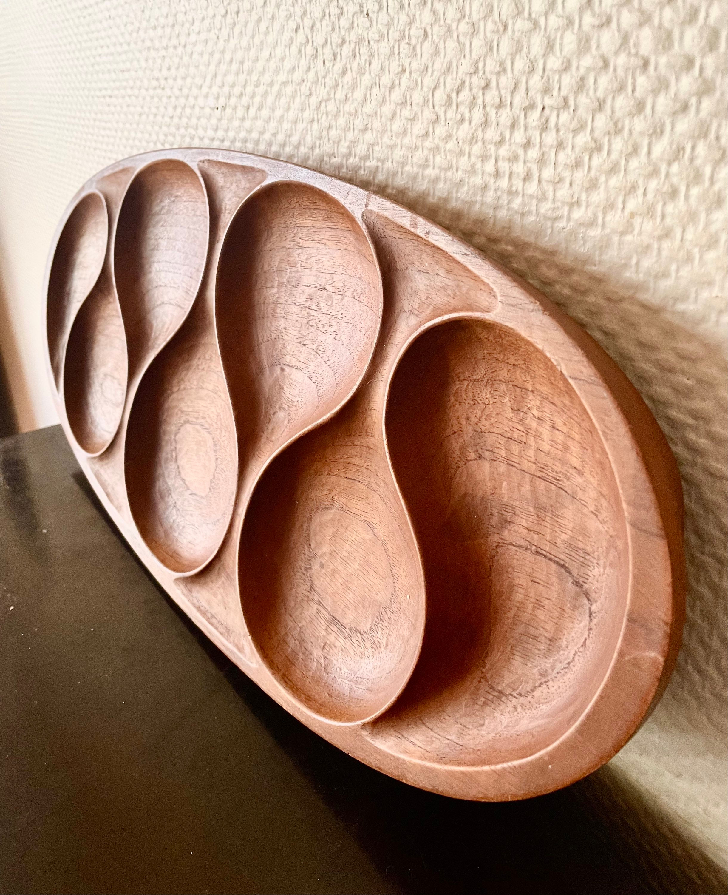 Plateau teck Laur Jensen Danemark 60´s