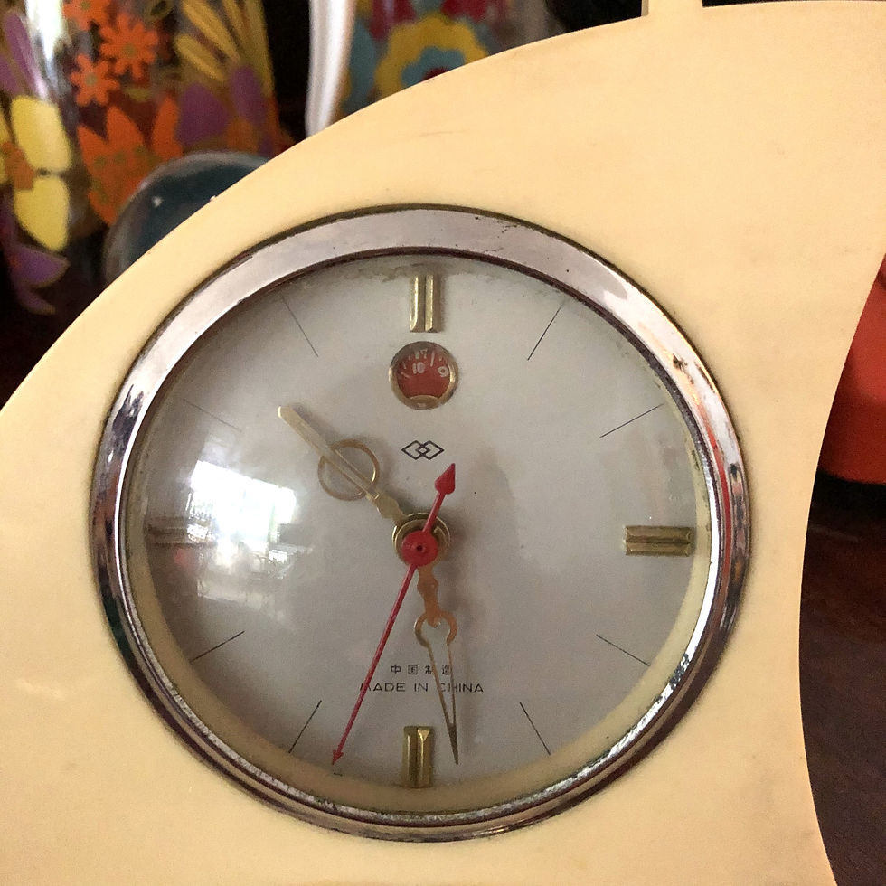 Miniature : Réveil Chinois bateau 1960-70s