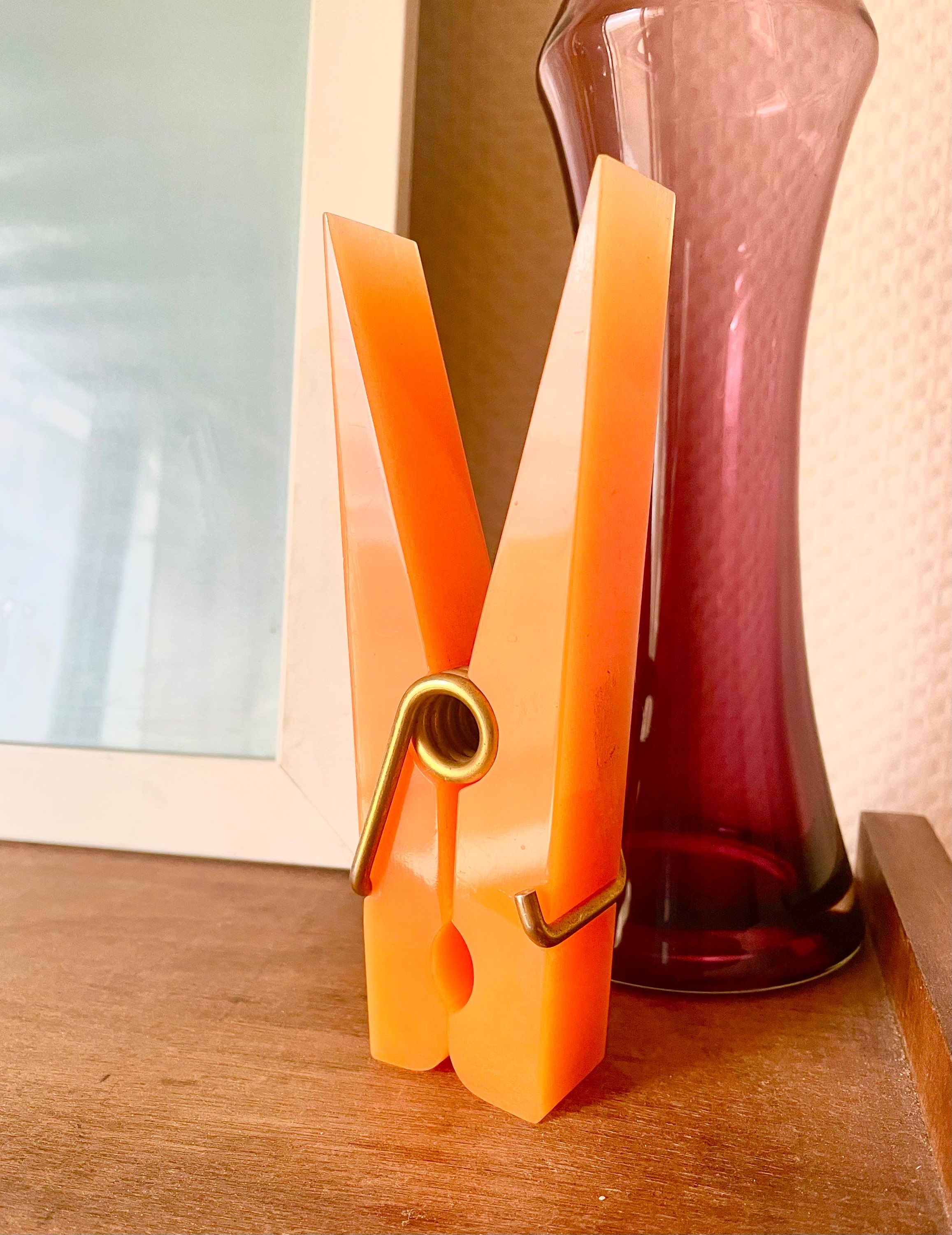 Maxi Pince à linge/pince à papier 70s