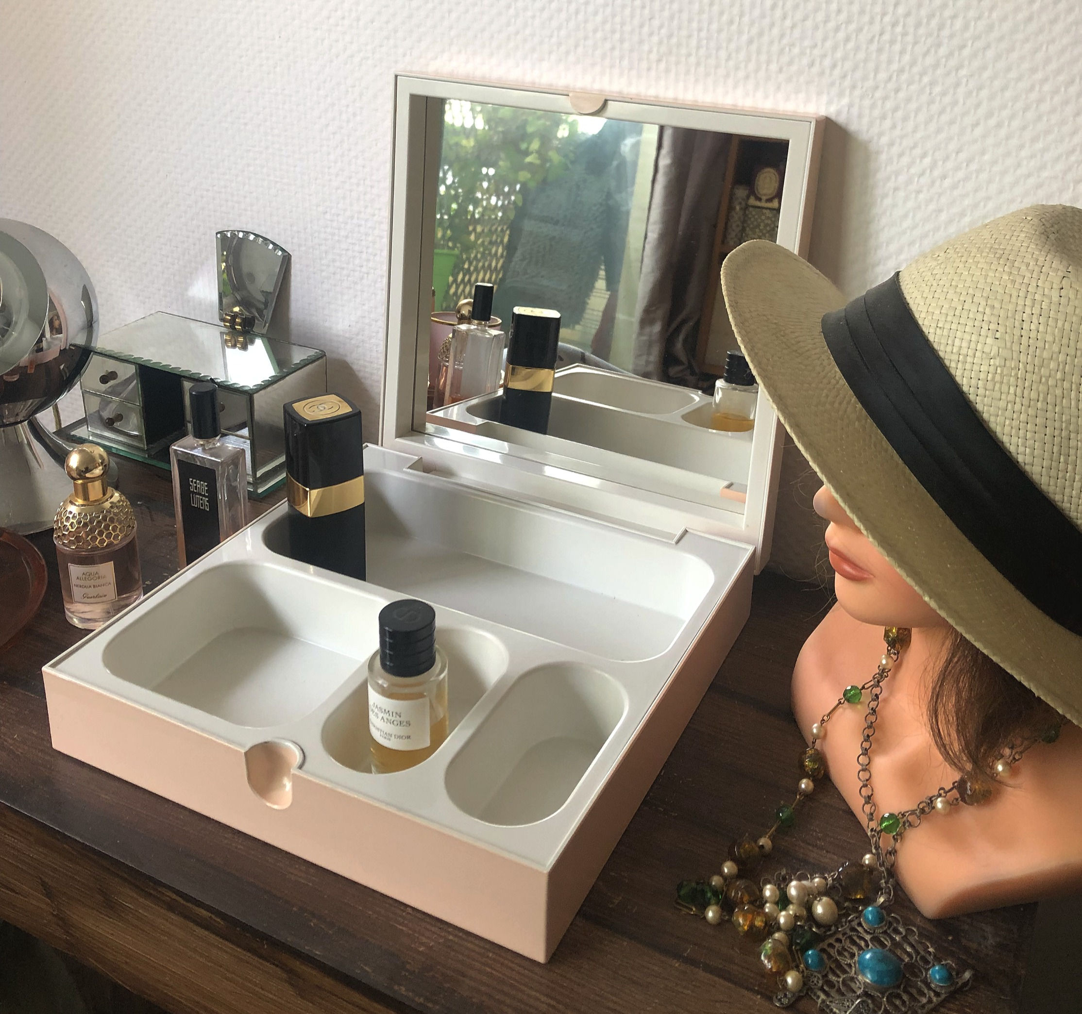 Boite à maquillage/bijoux Maiko Hasuike Gedy 80s