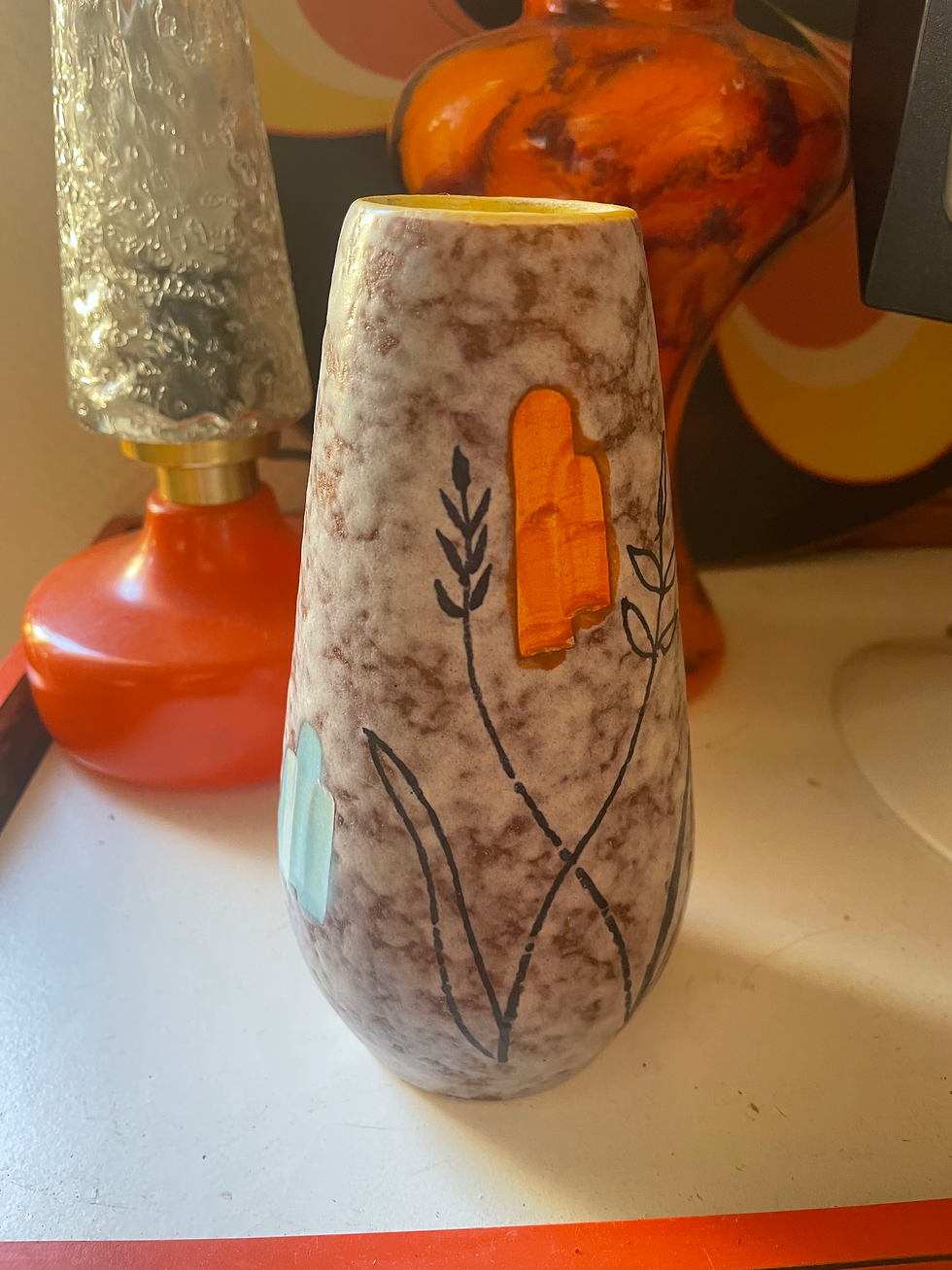 Miniature : Vase Scheurich céramique 60s 