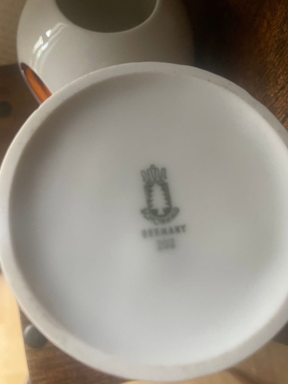 Miniature : Vase op’art Theo Baumann Schonwald 60´s