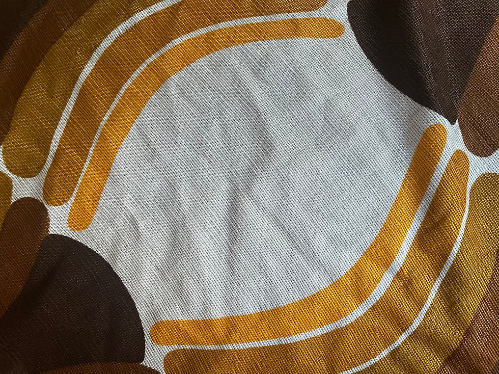 Miniature : Paire de rideaux 70s