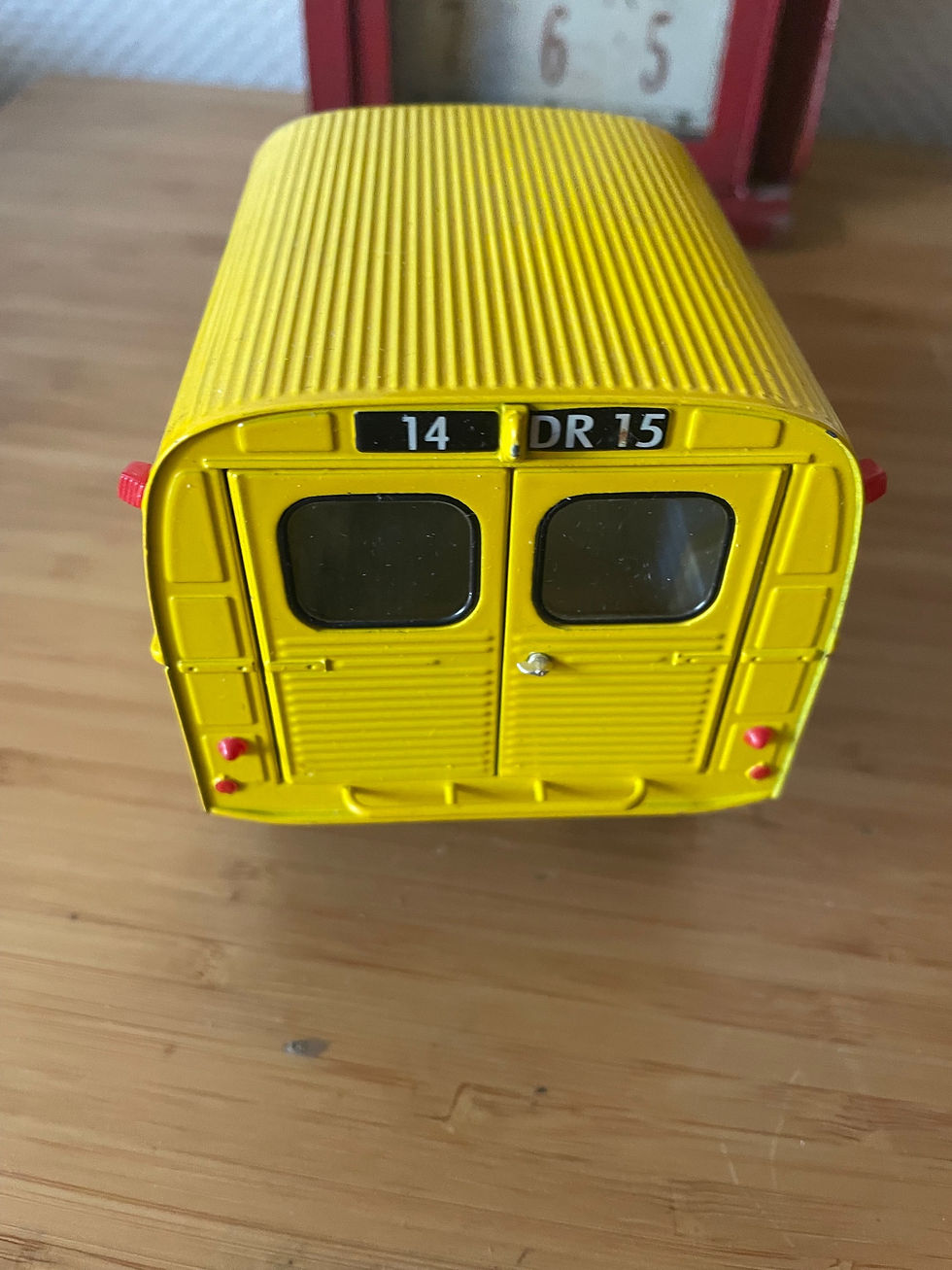 Miniature : Modèle réduit Solido 2CV fourgonnette 60s