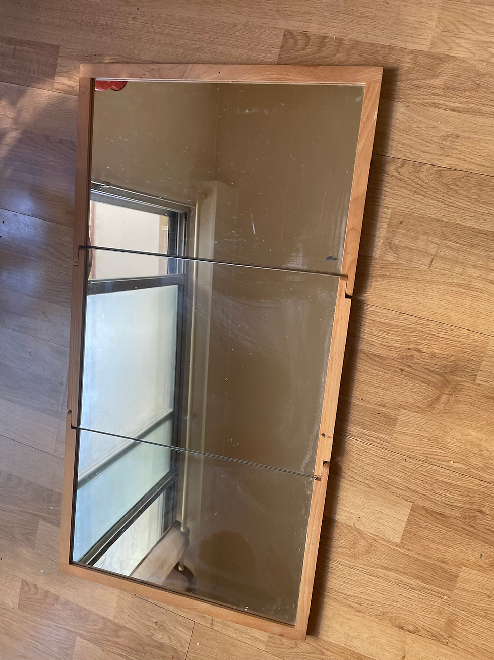 Miniature : Miroir triptyque 60-70s