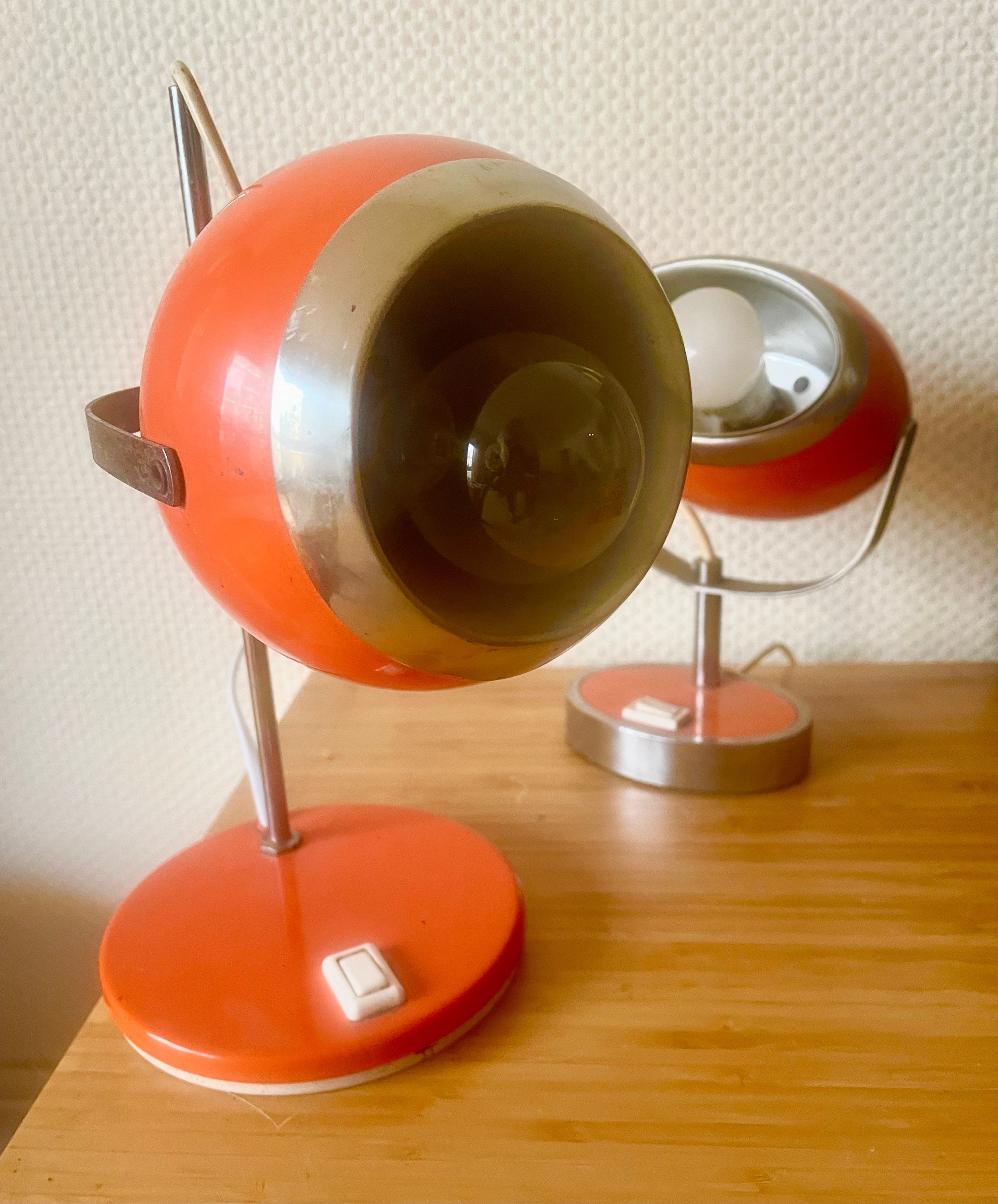 Lampe eyeball 70s
