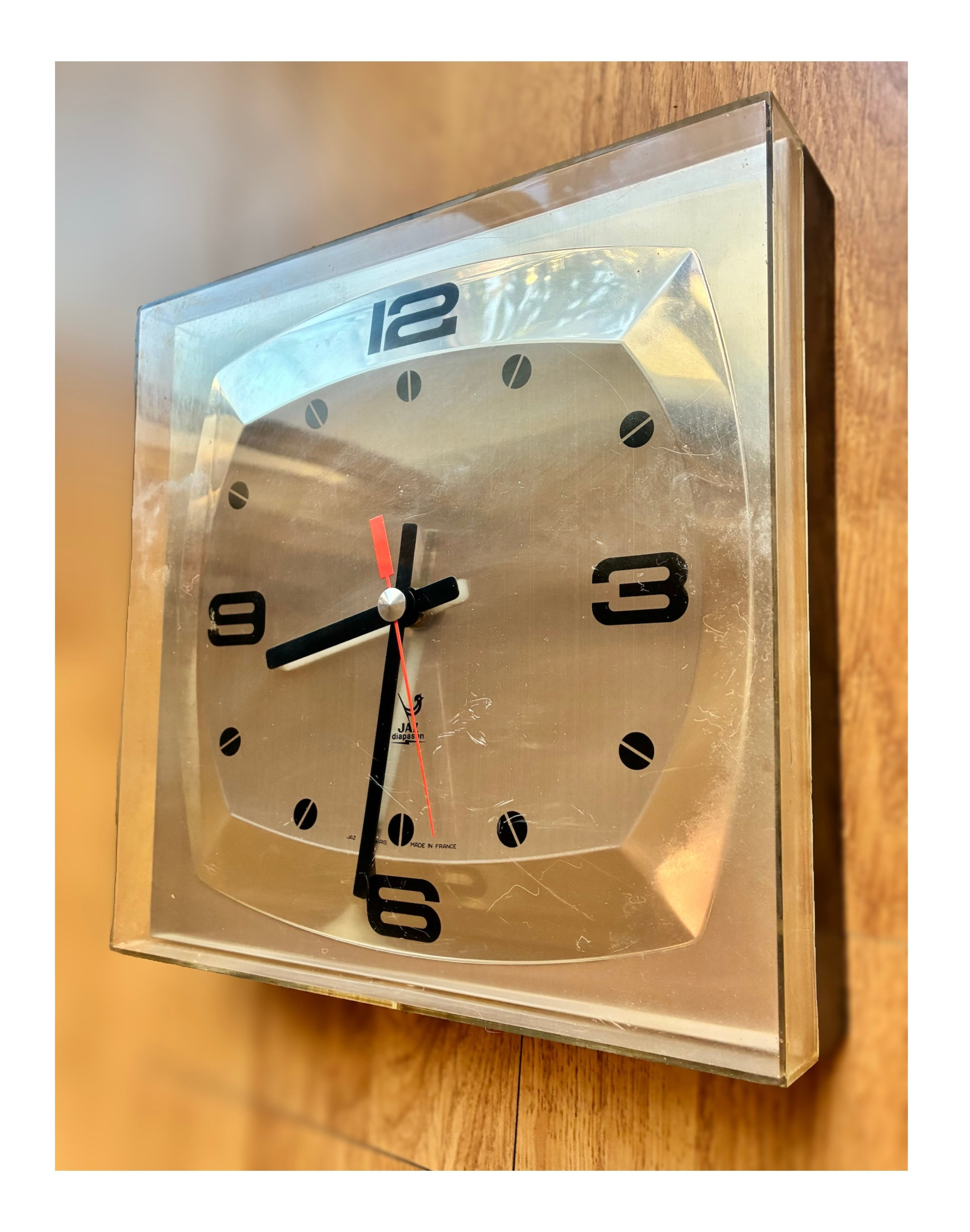 Pendule murale Jaz Gecic Diapason  1974-75