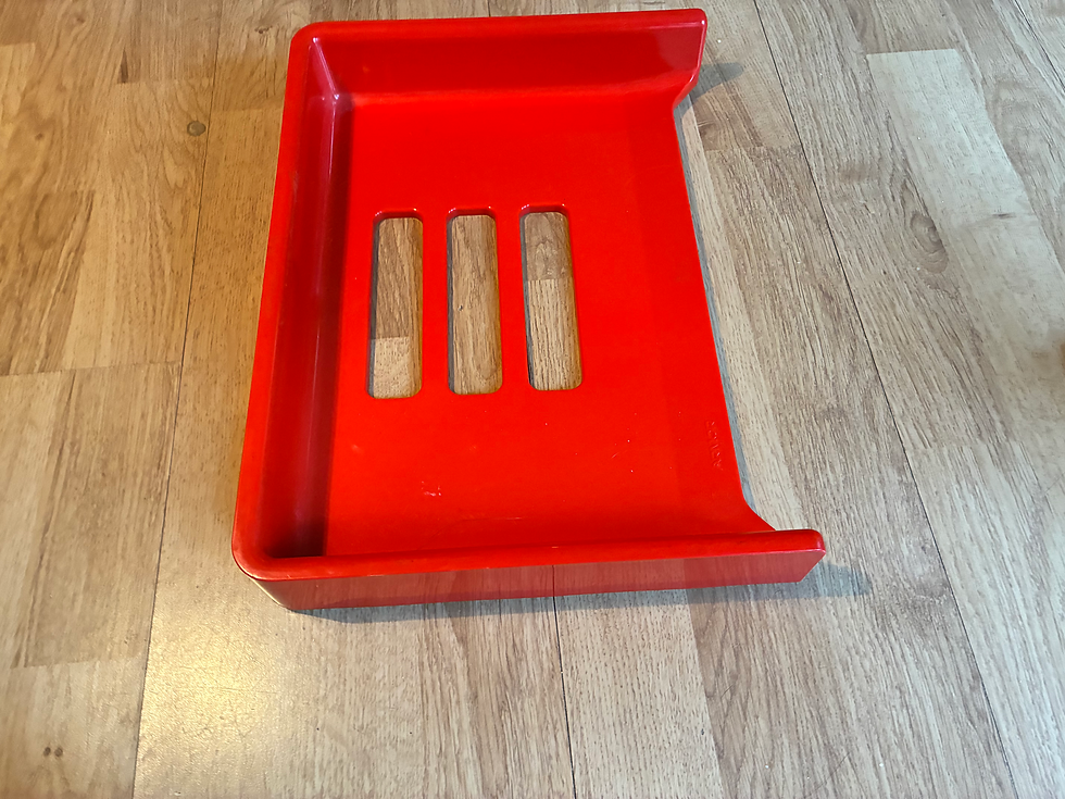 Miniature : Bacs à courrier Eva Raymond Loewy pour Armor 70s