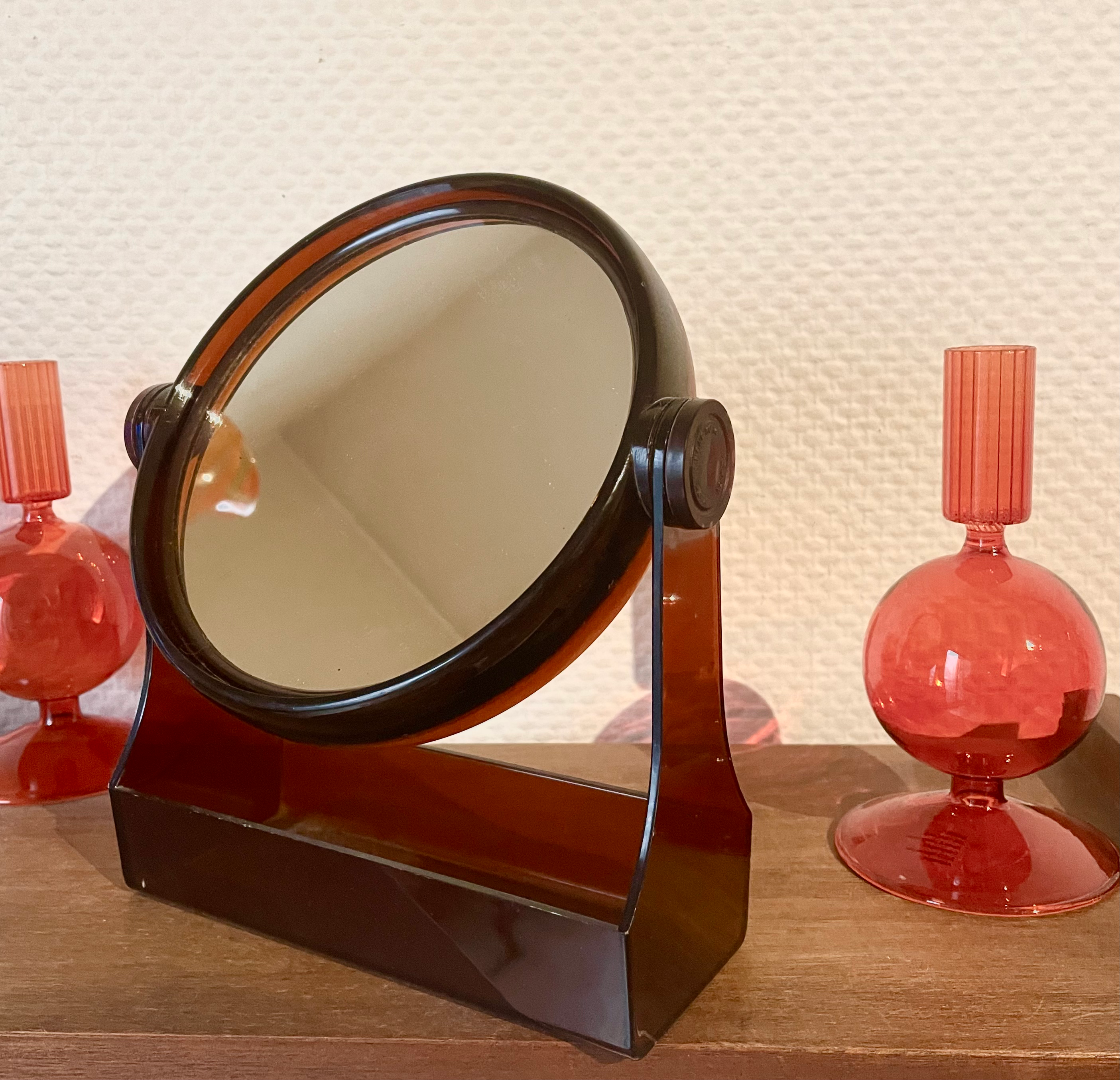 Miroir double face 70s