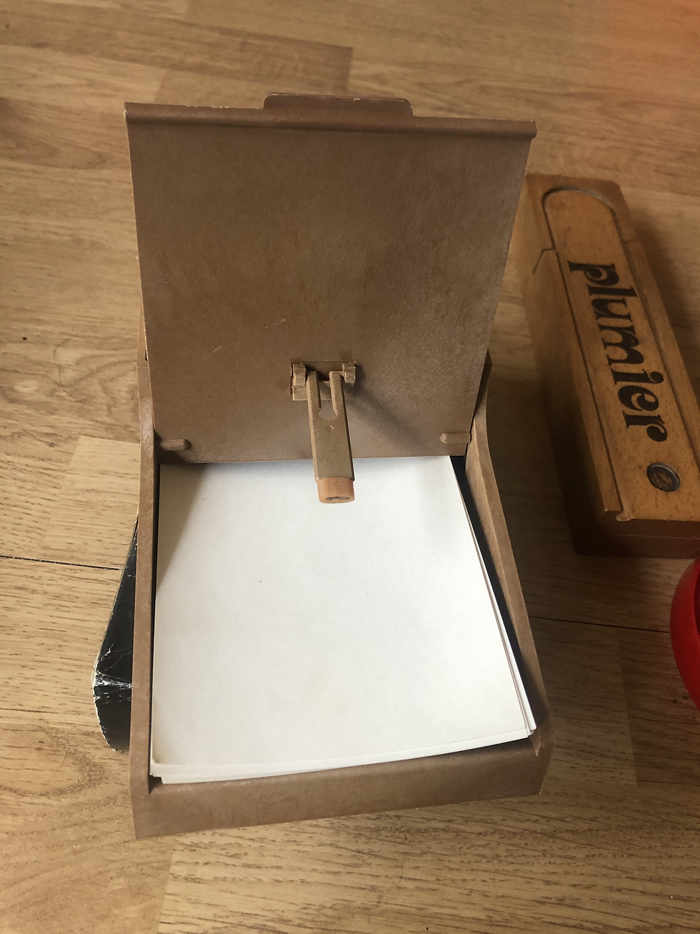 Miniature : Bloc-notes/calendrier perpétuel  70s