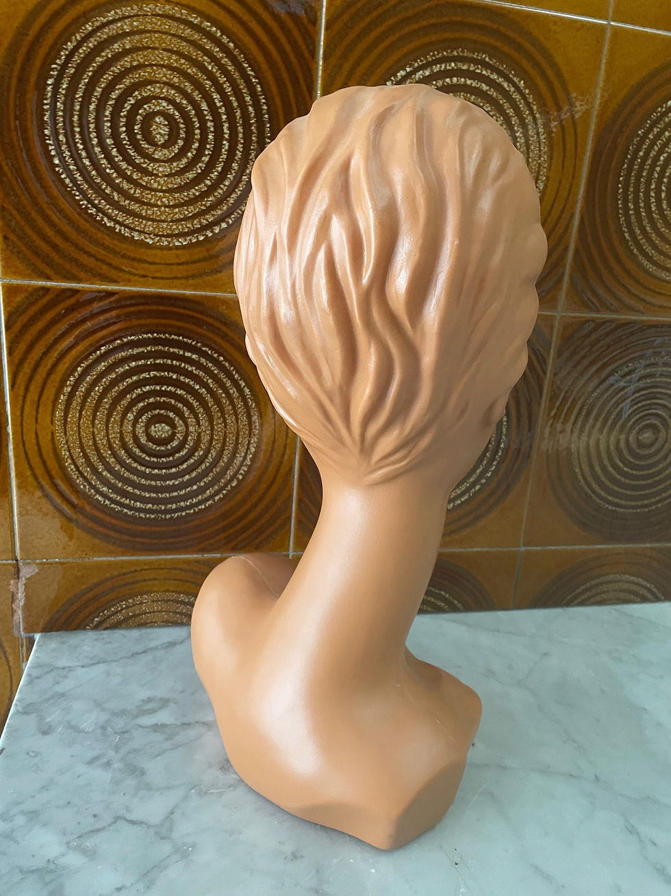 Miniature : Tête Twiggy Huard 70s