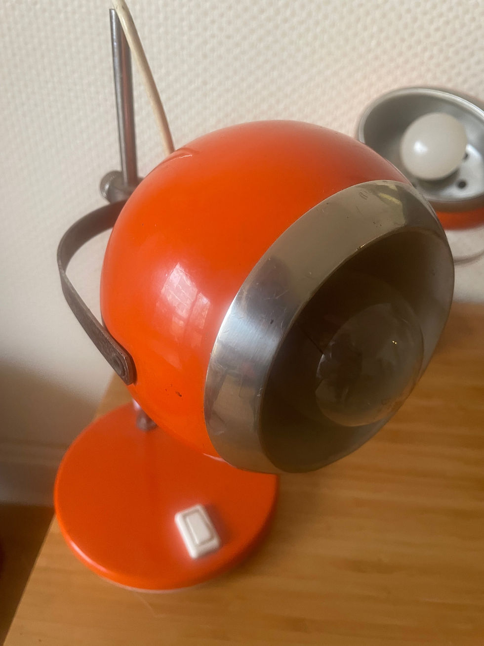 Miniature : Lampe eyeball 70s