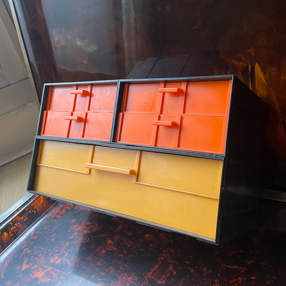 Miniature : Petite étagère /boîte de rangement Danemark 70s