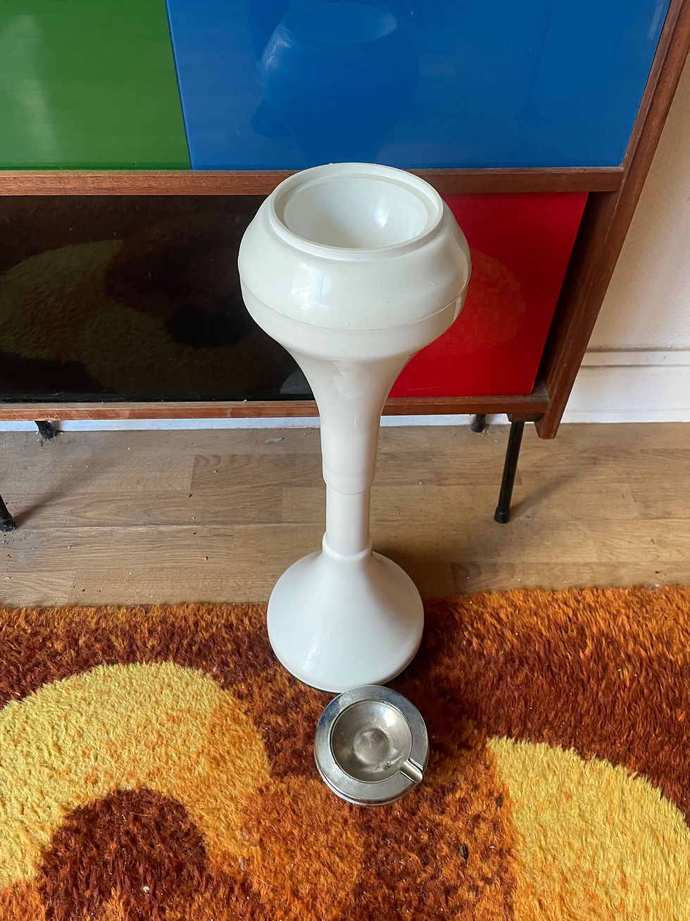 Miniature : Cendrier pied tulipe 60s