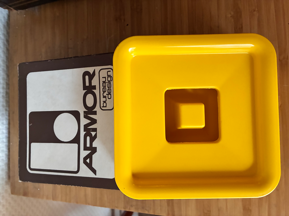 Miniature :  Cendrier+coupelle EVA R. Loewy Armor 60s