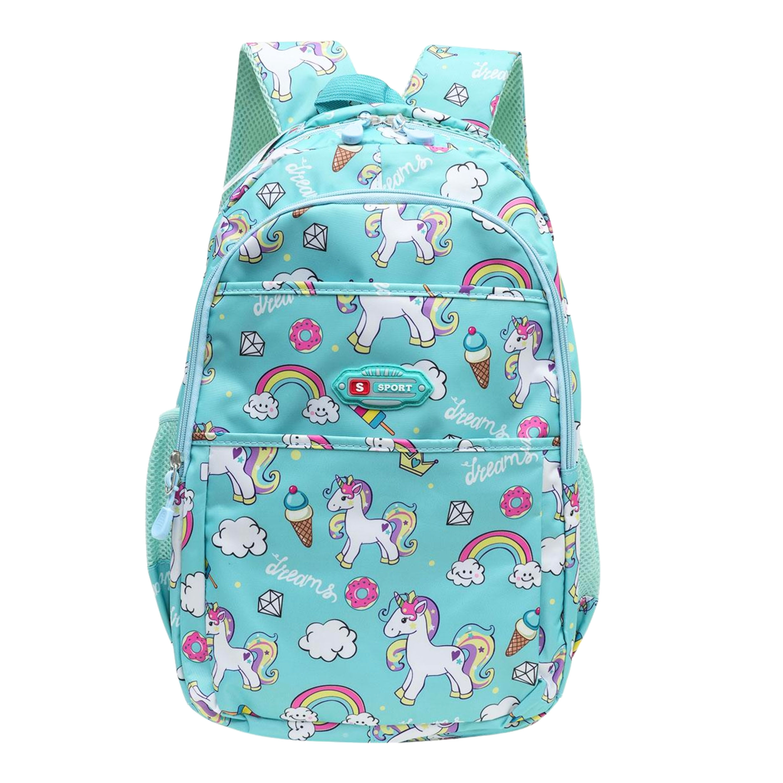 Mochila Juvenil 18" Unicórnio