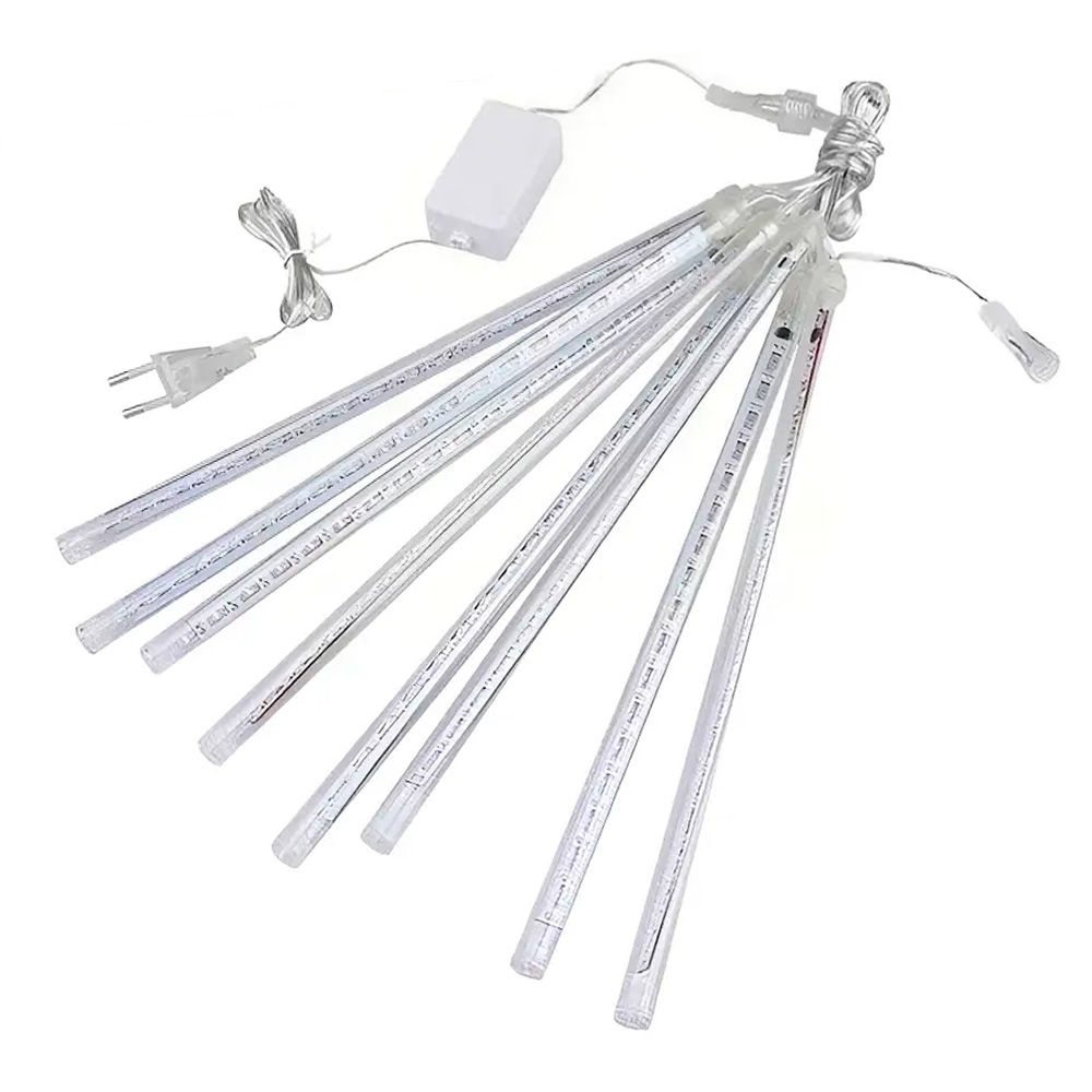 Cascata Chuva de Meteoro de LED 30cm | 8 Tubos | Bivolt