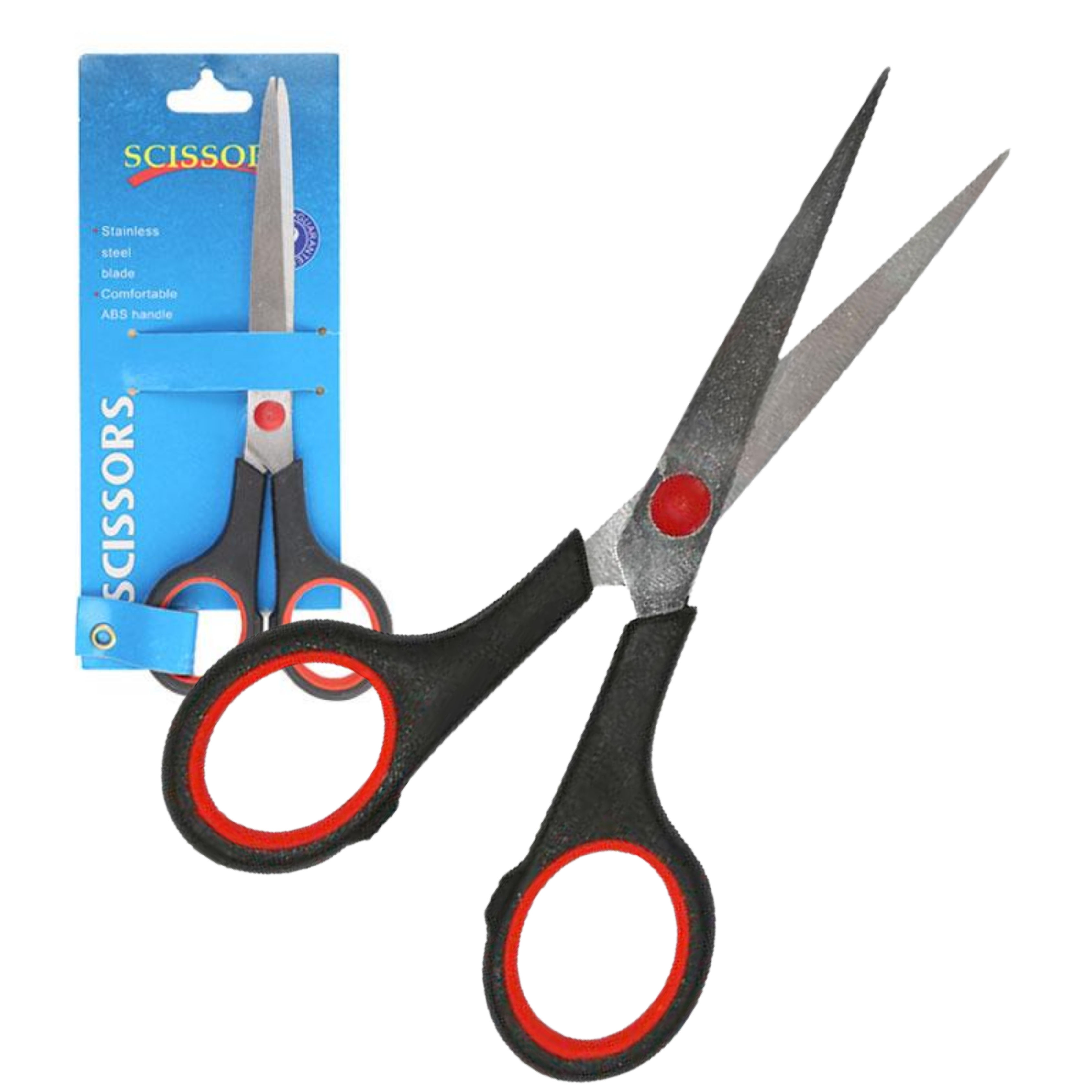 Tesoura 6,5" | Inox | Cabo Plástico