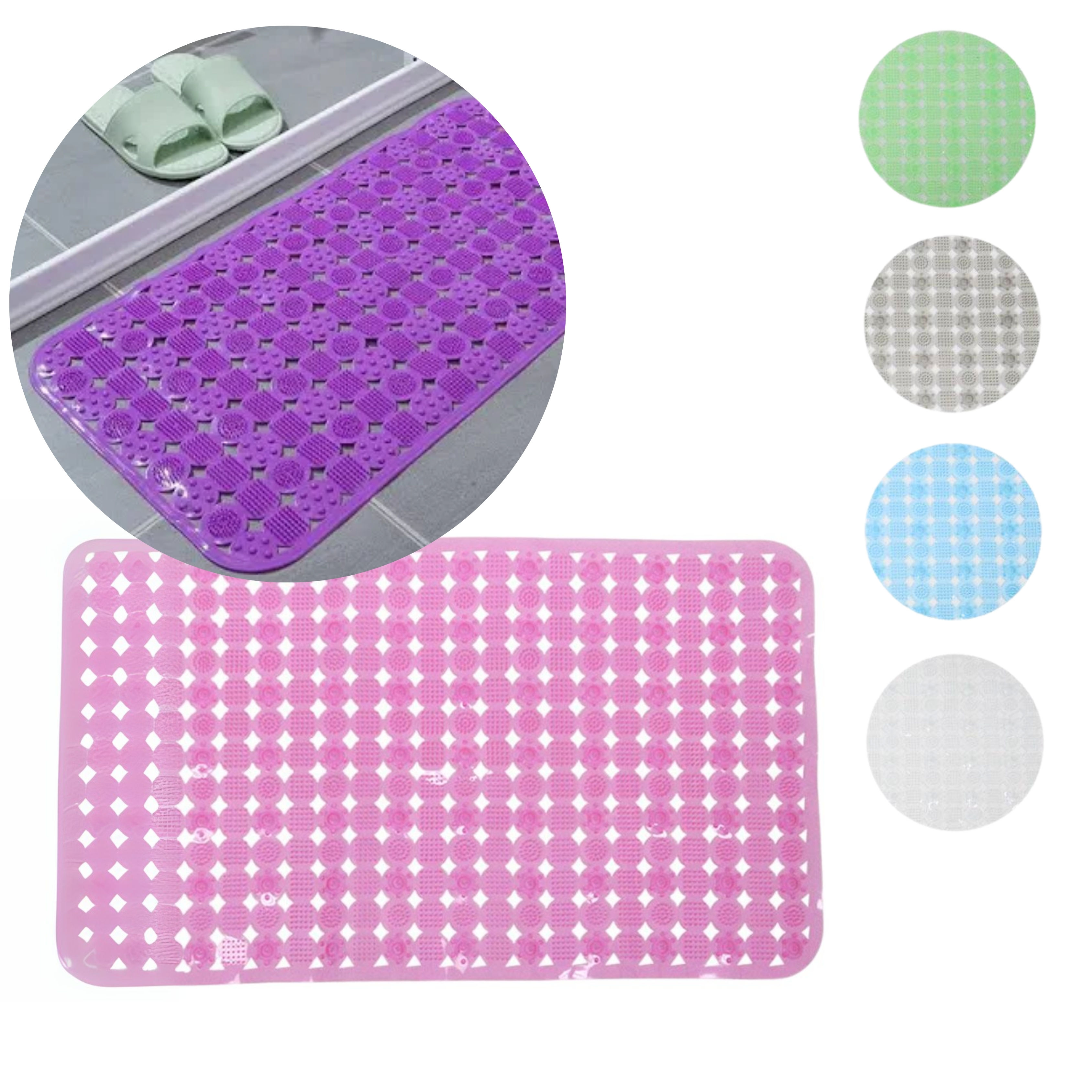 Tapete para Box | Plástico | Com Ventosa