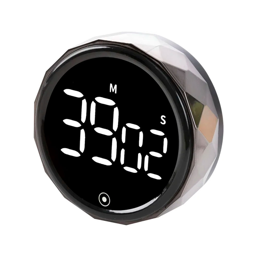 Timer de Cozinha 99min Rotativo Digital Magnético
