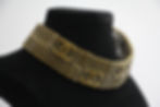 Thumbnail: 97A古銅色做舊多重扣環Choker