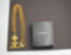Thumbnail: Chanel 95A embossed gold gilt CC logo long necklace