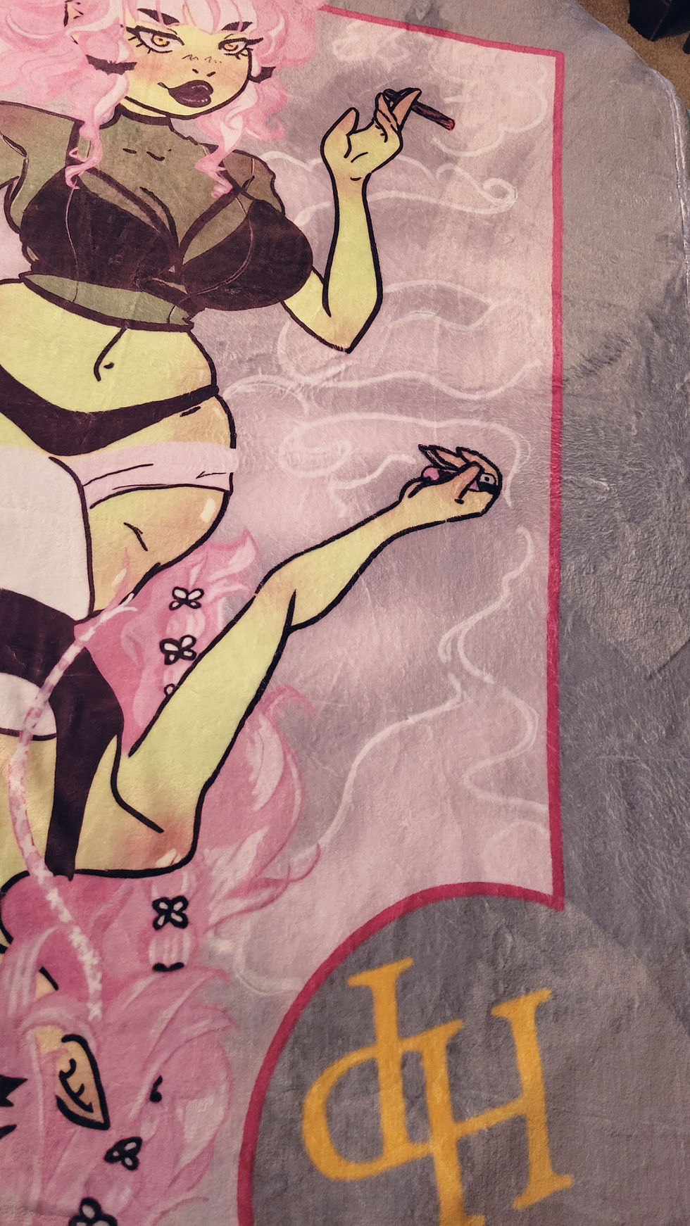 Thumbnail: Pink Kush Plush Blanket