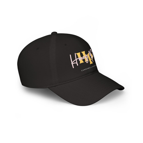 Tech Design Honey Pot Embroidered Dad Hat - Adjustable Cotton Baseball Cap, Black